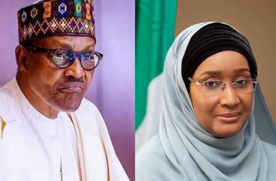 Former President Muhammadu Buhari and former Minister , Ms. Sadia Umar-Farouk - Trouble Looms For Buhari’s Minister As Court Demands Account Of N729 Billion |READ FULL