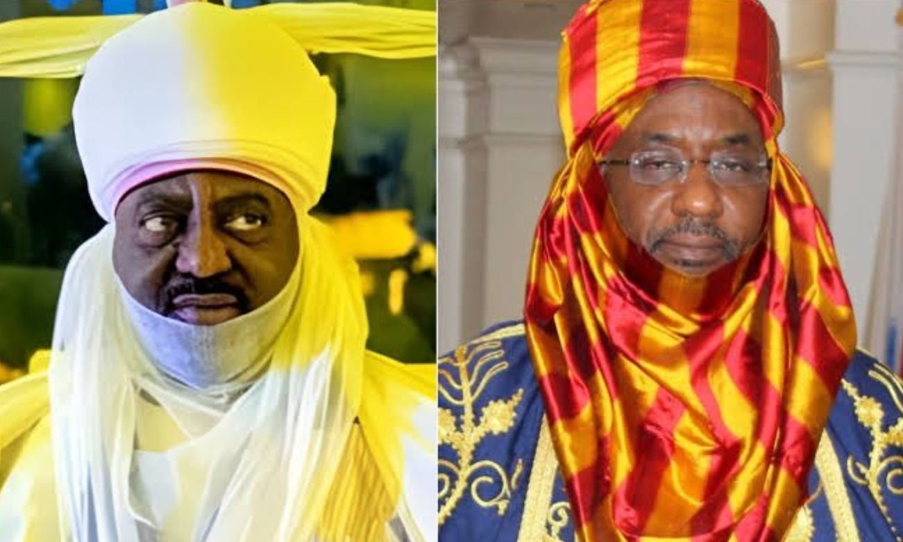 Deposed Emir Ado Bayero and Emir Sanusi