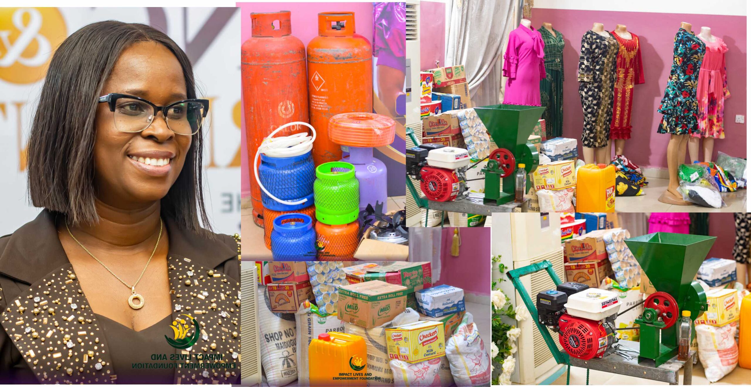 Mrs Olatunji Queen, Business empowerment, Entrepreneur empowerment in Abia, NGO empowerment programme, Birthday outreach, Industrial sewing machine, Boutique empowerment, Gas refilling equipment, Provision shop support, Media Today Nigeria,